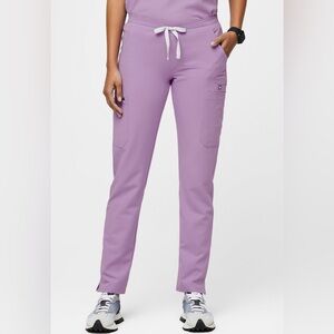 Figs Yola Skinny Scrub Pants size Small Lavender Dew